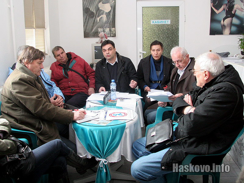 Срещата на Иво Димов със спортните клубове, архив