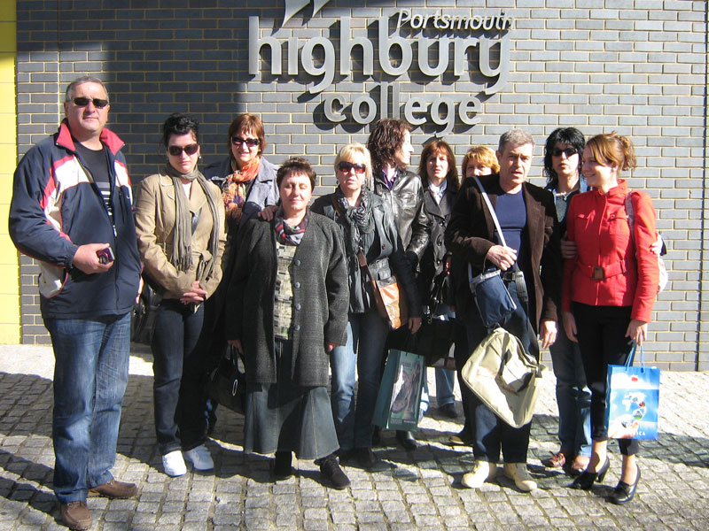 Хасковските учители в Портсмут