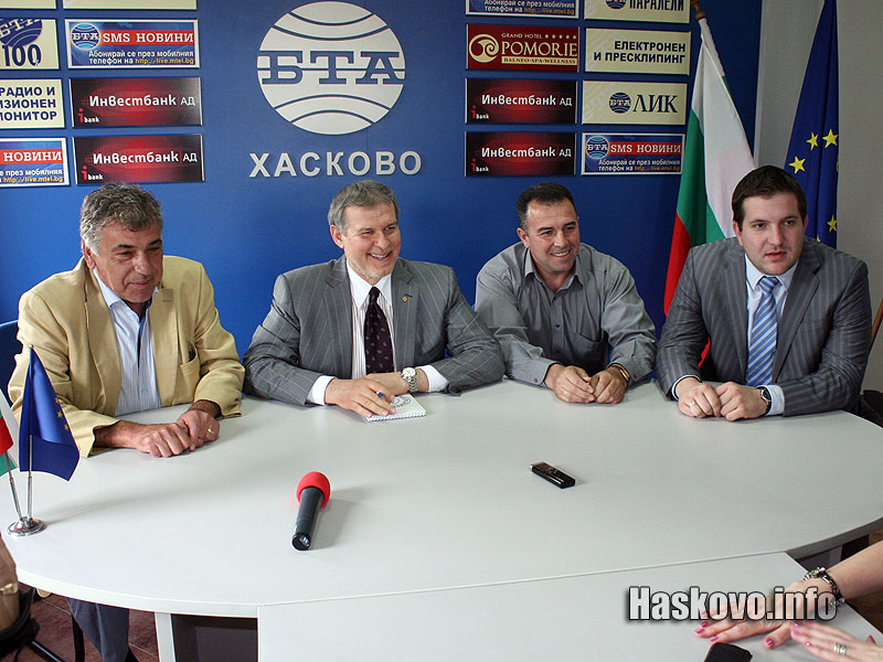 Димо Стоянов, Румен Христов, Георги Шишков и Димитър Иванов