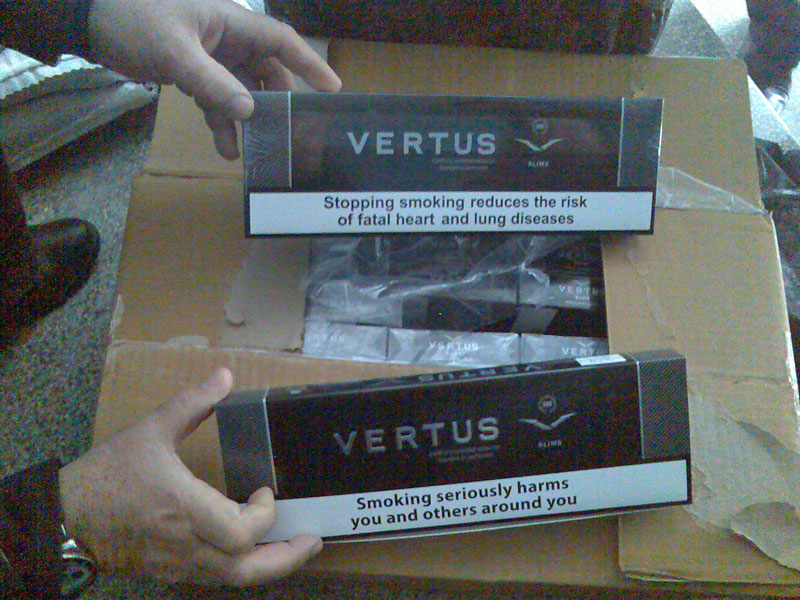 Контрабадни цигари, снимка АМ