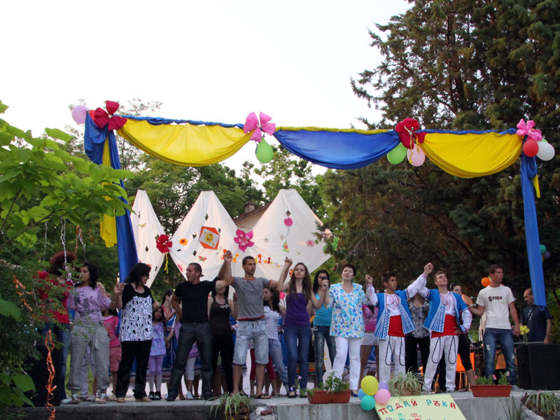 Празникът в общежитията