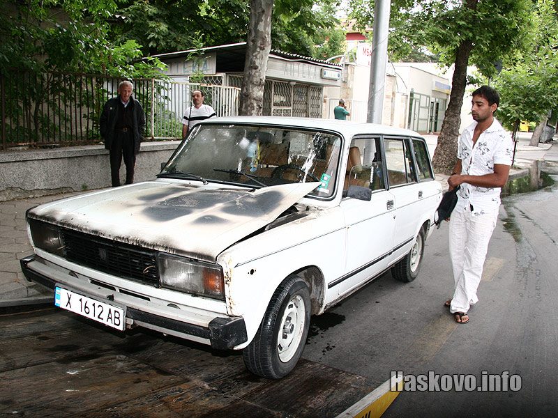 Ладата и шофьорът й