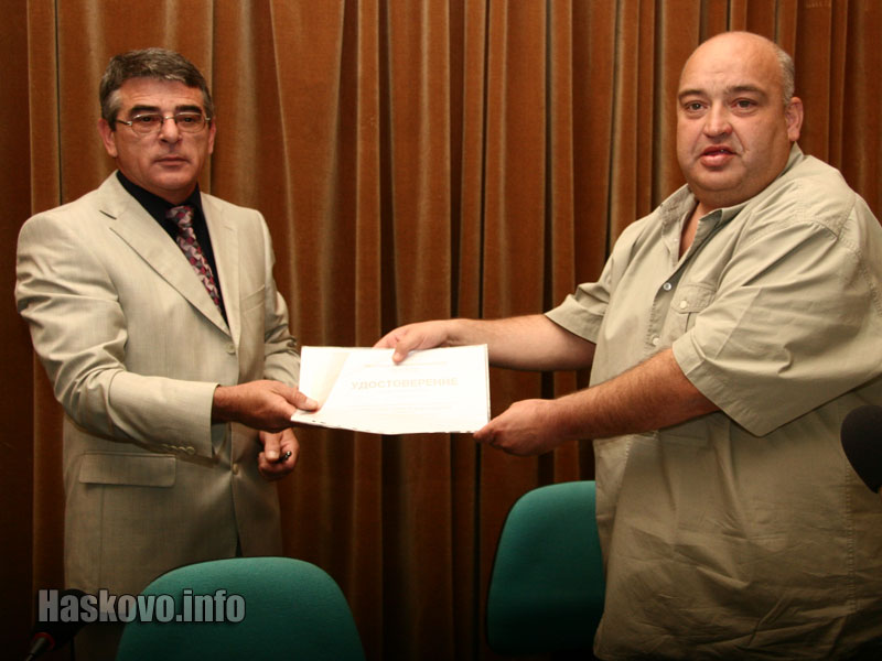 Спас Александров и Делян Делчев