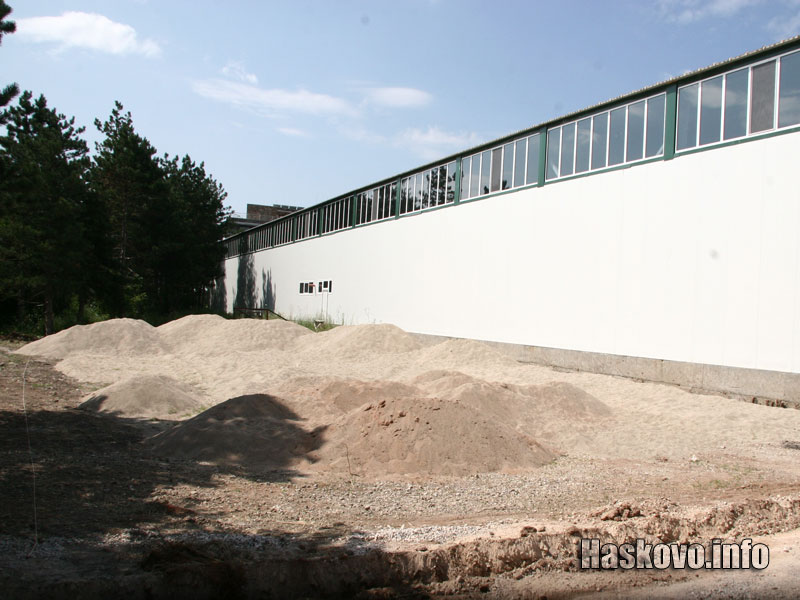 Игрището за плажни спортове