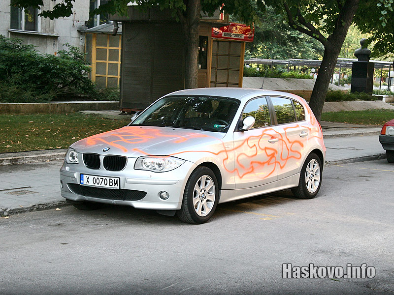 Ошареното БМВ на Цонева