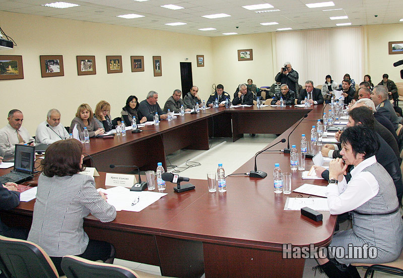 Срещата в областна администрация