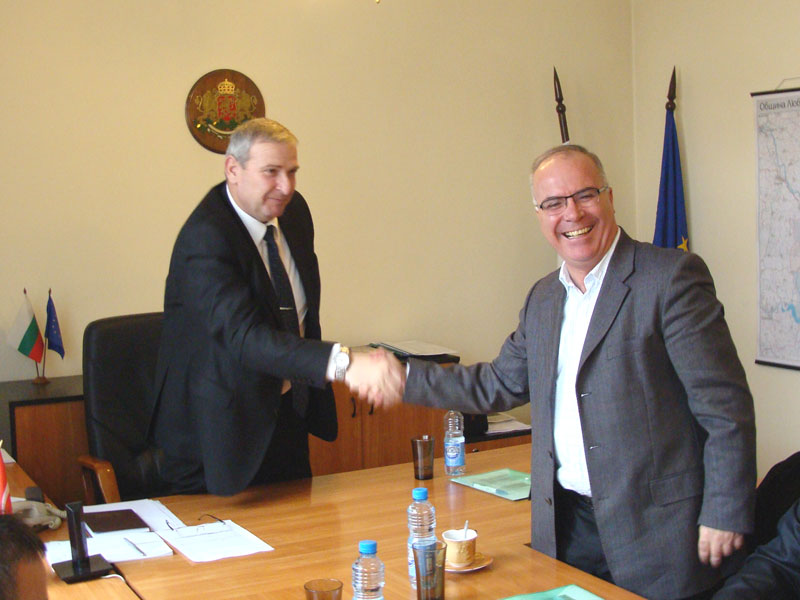 Срещата между кметовете на Любимец и Бабаески
