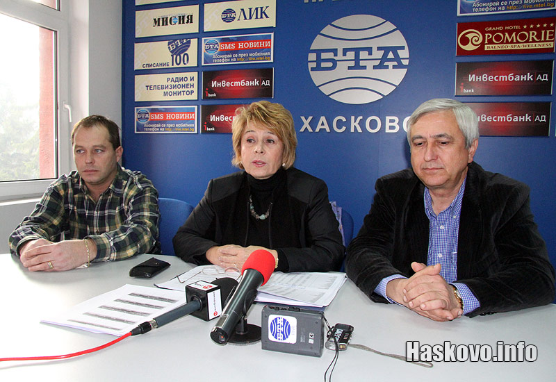 Пресконференция на Емилия Масларова