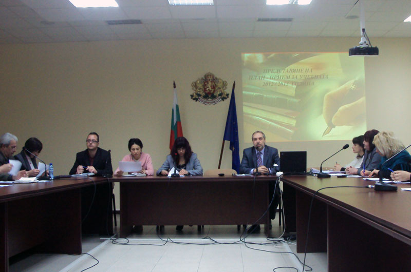 Заседанието в Областна администрация