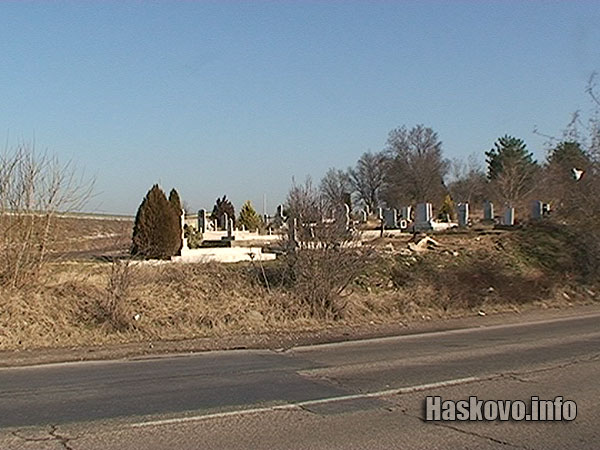 Мястото, където е бил открит трупът