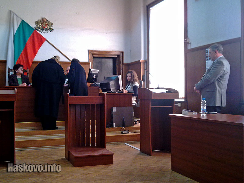 Георги Иванов в съдебната зала