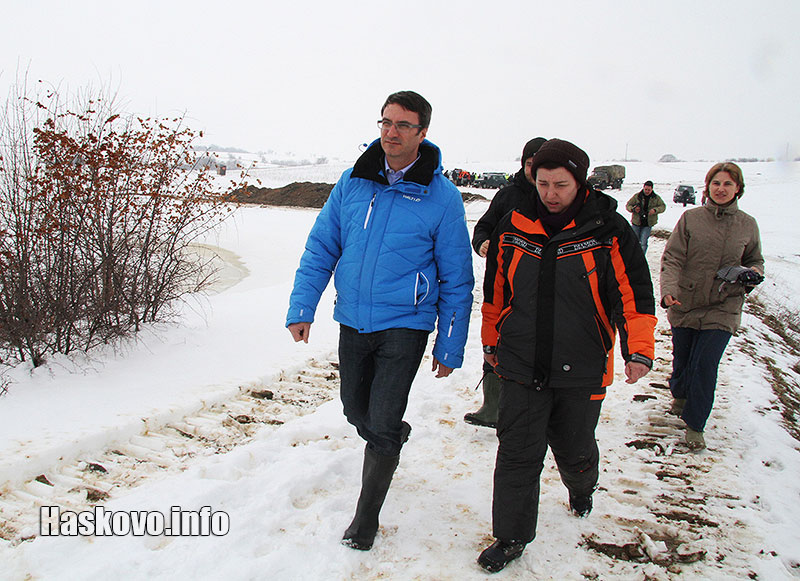 Изграждането на новият преливник 