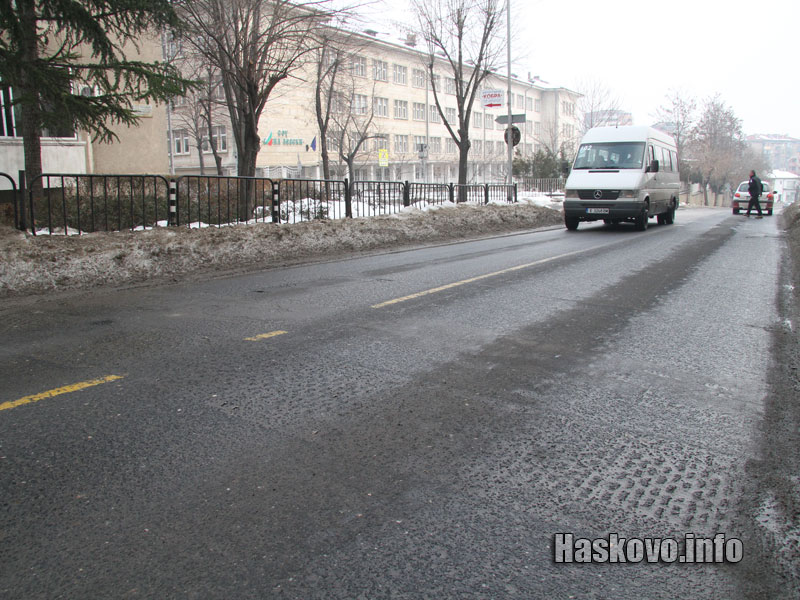 Разрушенията след снега Разрушенията след снега