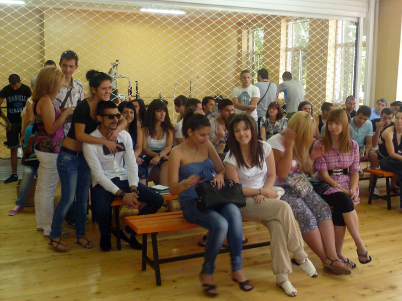 Връчването на дипломите