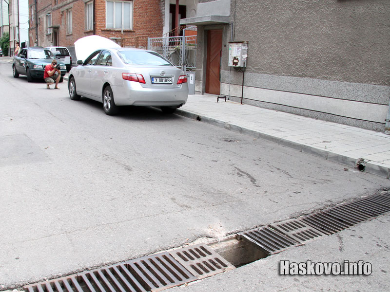 Инцидент със шахта в Хасково