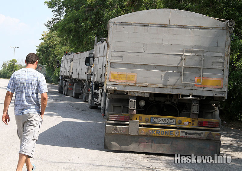 спирането на тировете