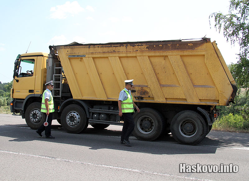 спирането на тировете
