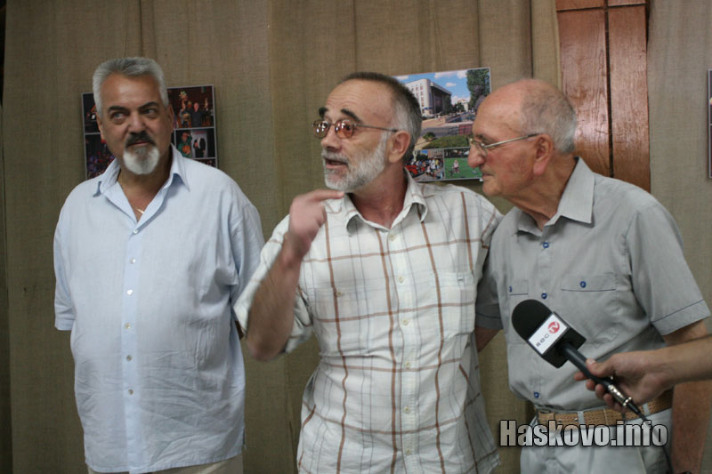 Откриването на изложбата