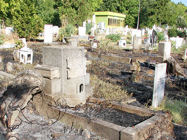 Гробище, илюстрация