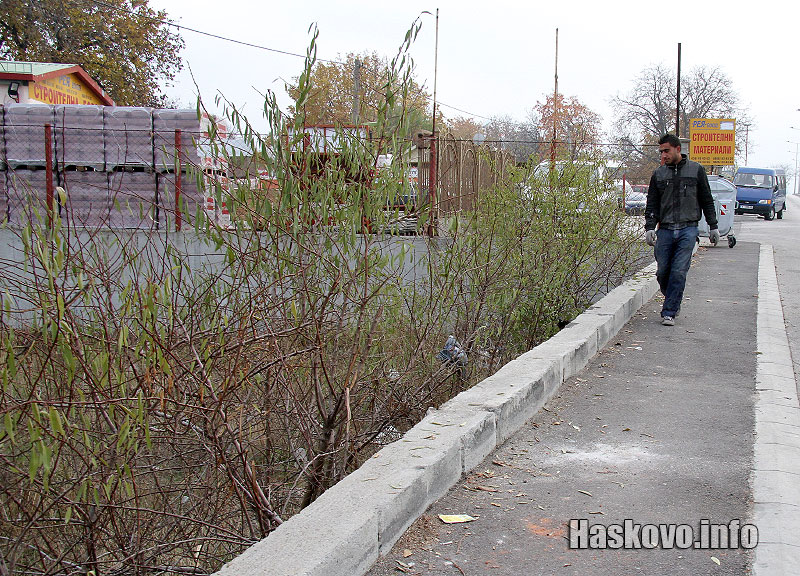 Мястото, където е открит трупа