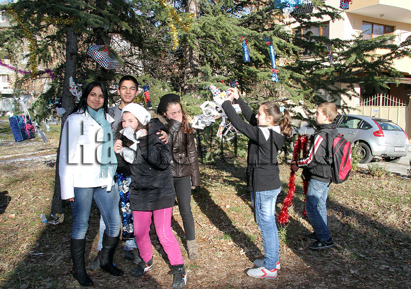 Украсяването на парка