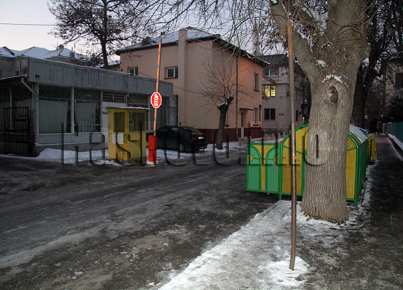 Мястото, където е бил знакът