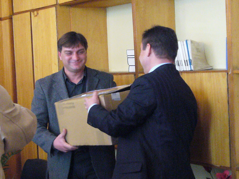 Ротари дари апарат на болницата в Любимец