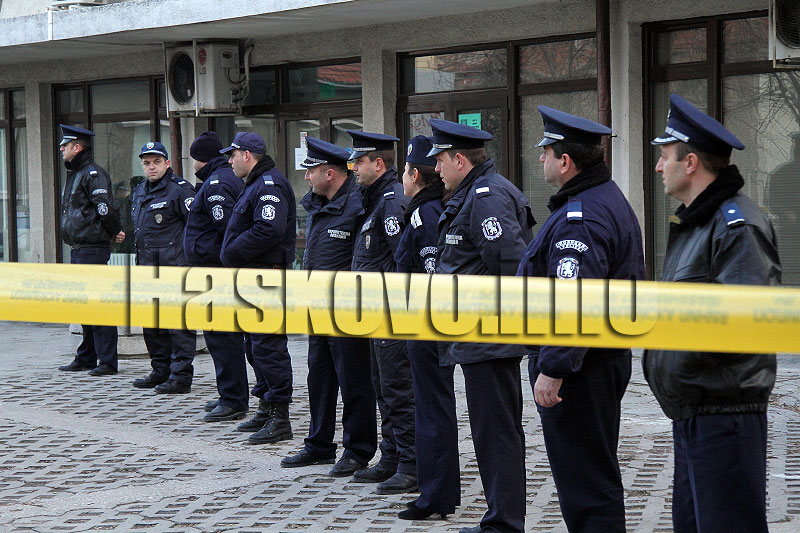Протестът в Хасково Протестът в Хасково