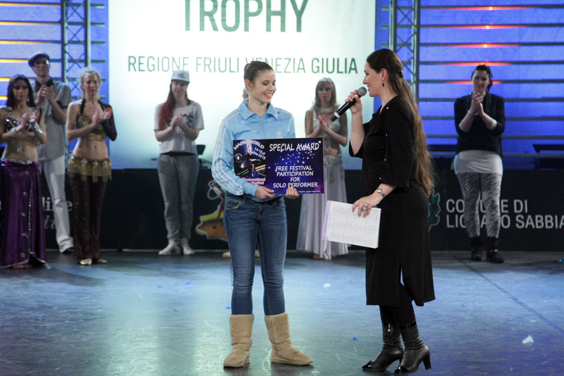 Награждаването в Италия