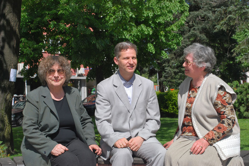 Ривов с учителите