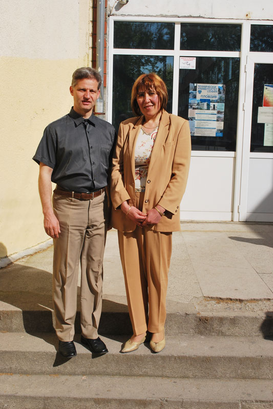 Ривов с учителите