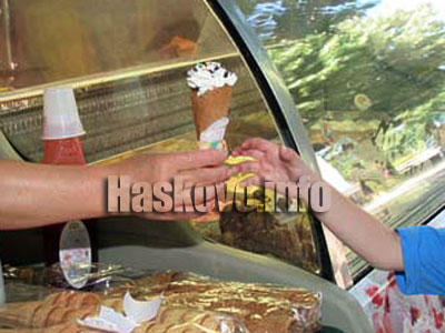 Сладолед, илюстрация