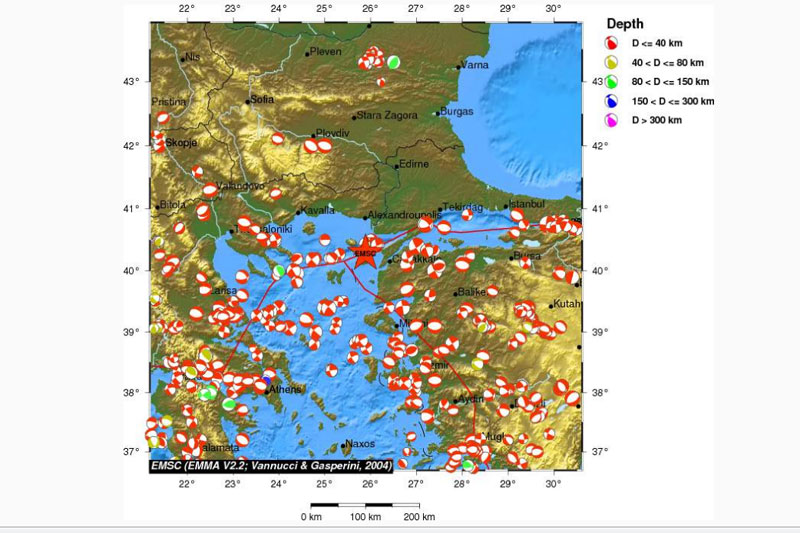 Земетресението