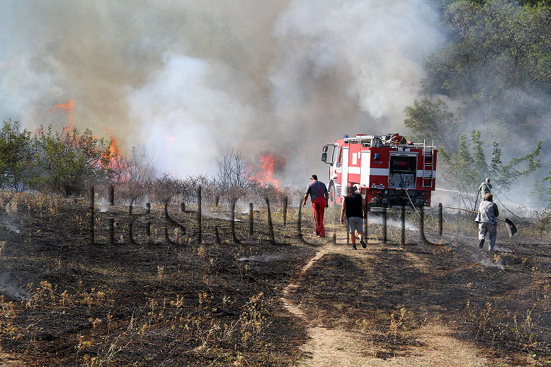 Пожар, илюстрация