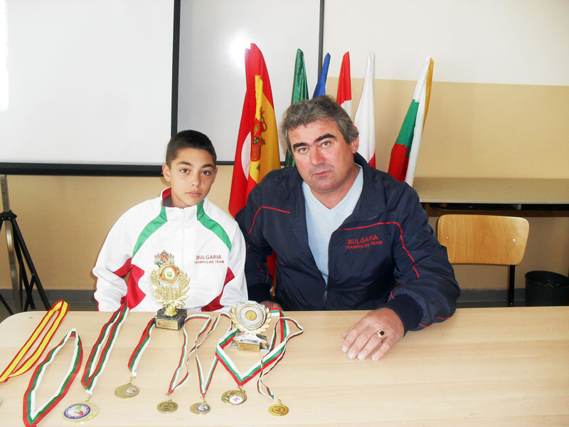 Мартин и треньорът му