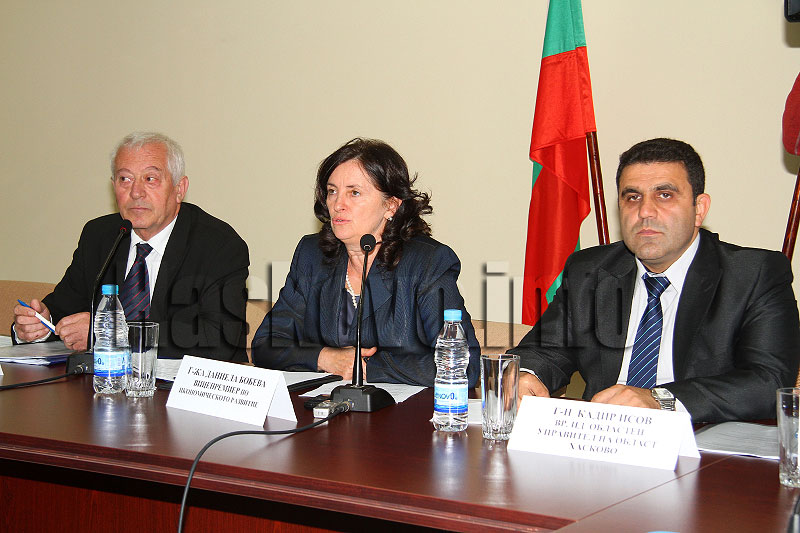 Даниела Бобева в Хасково