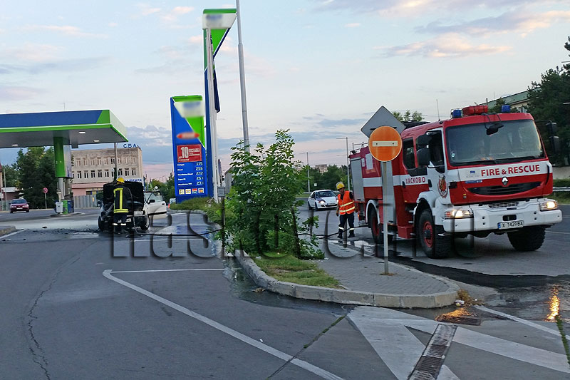 Пожар в кола