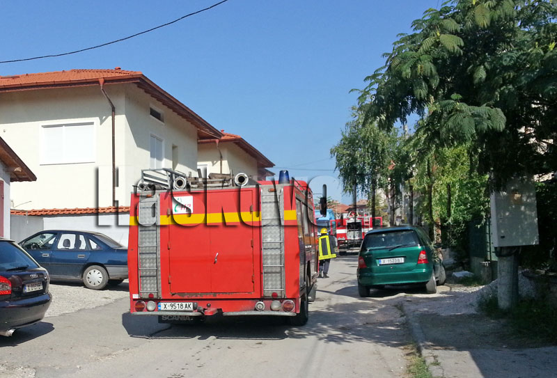 Пожарните се разходиха напразно