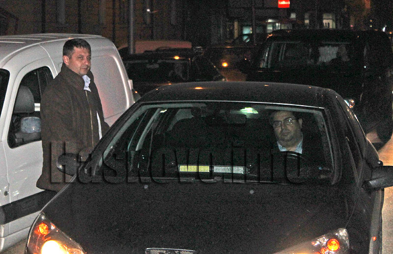 Протест полиция