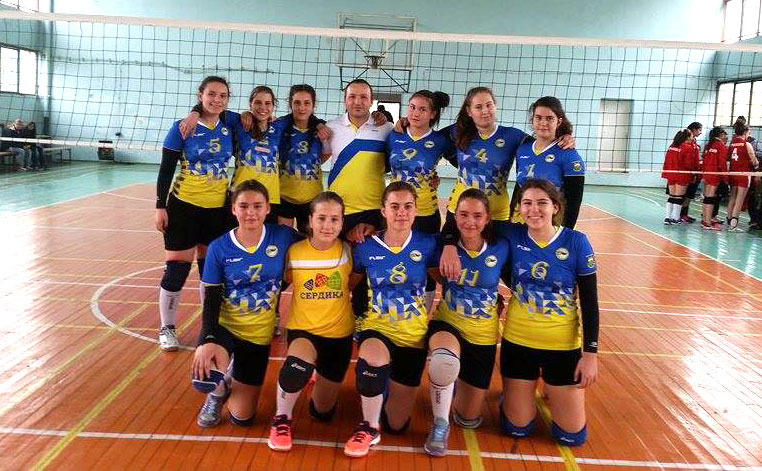 Волейболистки