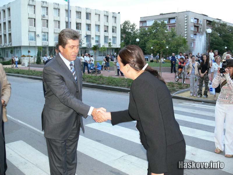 Последното гостуване на Първанов в региона миналата година