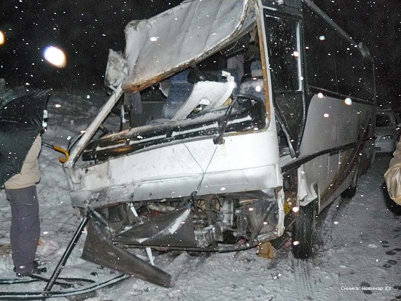 Автобусът, който падна от узунджовската детелина