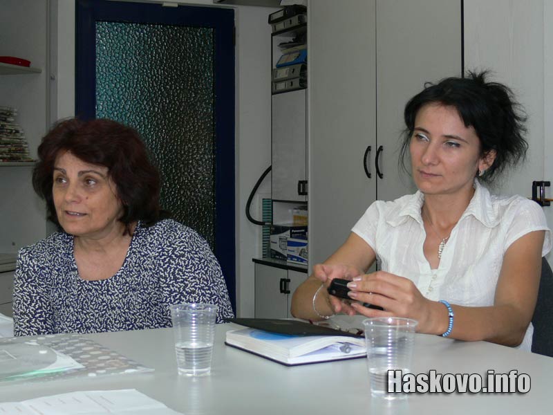 Катя Грънчарова и Бистра Борисова