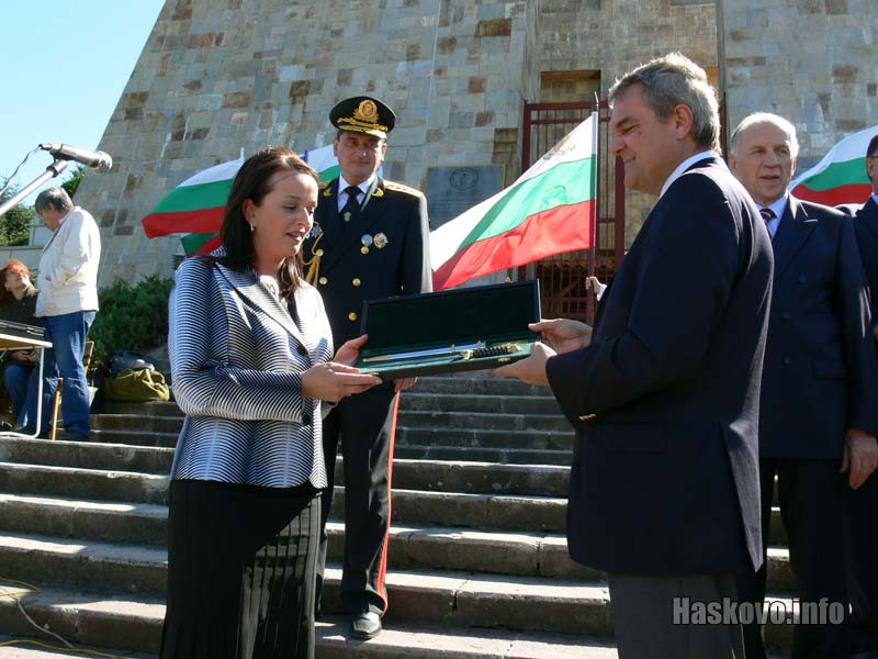 Райна Йовчева получи кортик