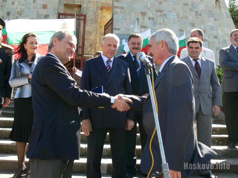 Кметът на Любимец Янко Кючуков също получи почетно отличие