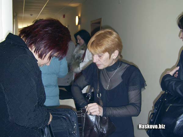 Минути след конференцията