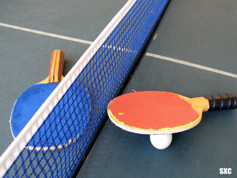 Тенис на маса, илюстрация