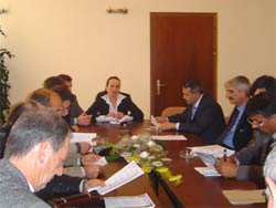 Среща с местната власт