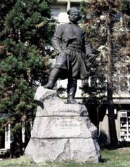 Паметникът на Капитан Петко в Хасково