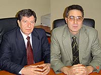 Господин Георгиев и Росен Кузев